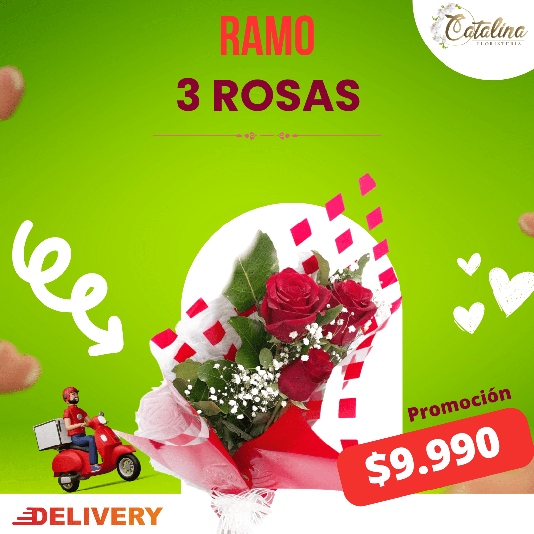3 Rosas Ecuatorianas