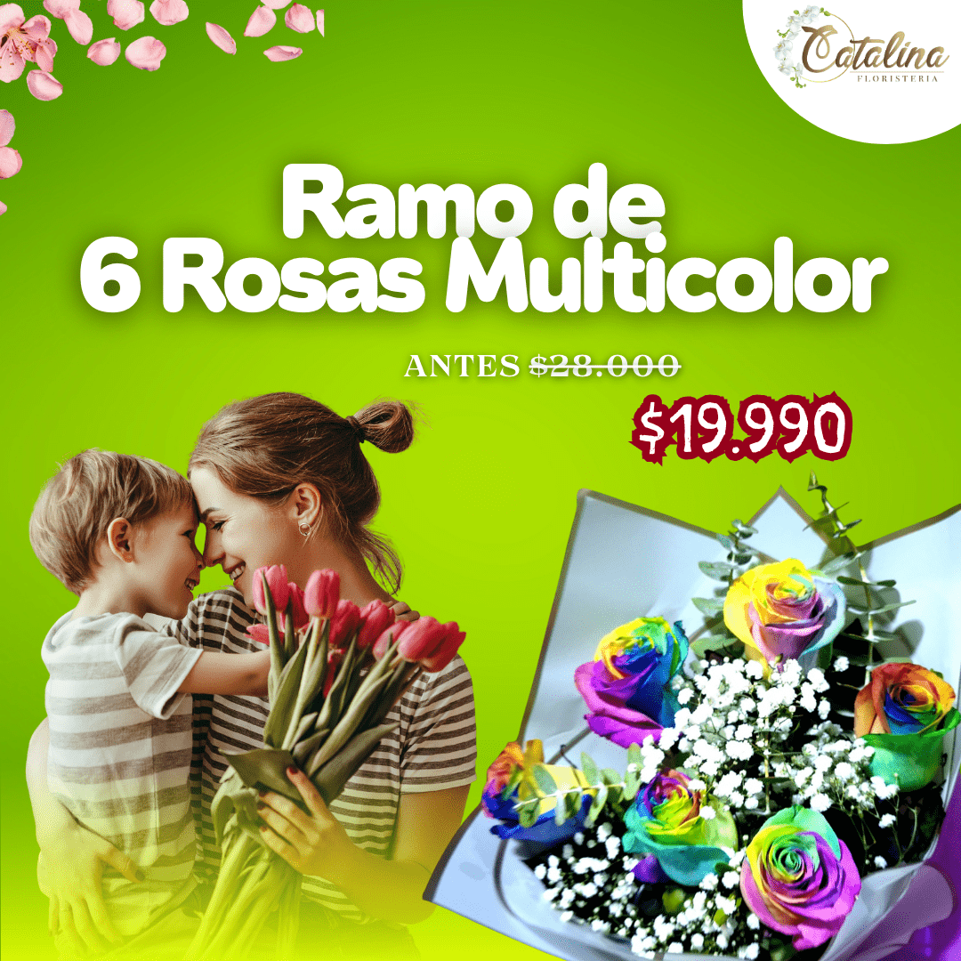 🌹Rosas Multicolor🎁
